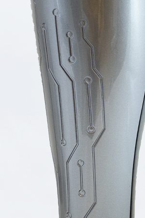 Titanium / Carbon glossy