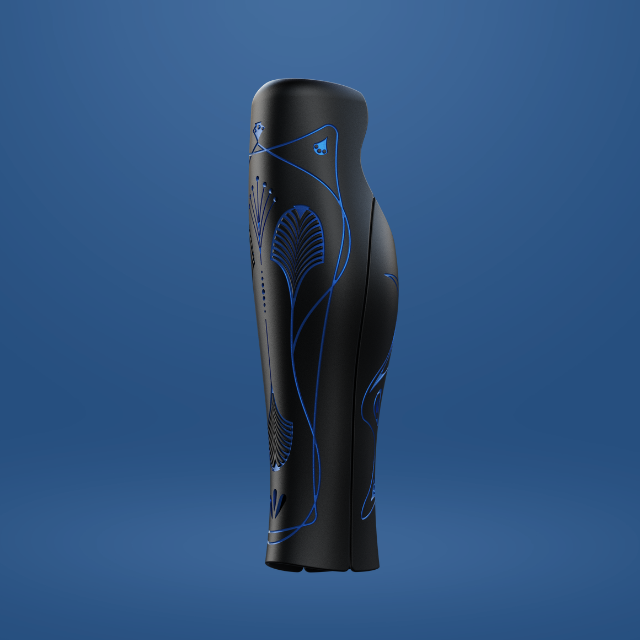 Kai Flex (TF) - Black / Electric Blue