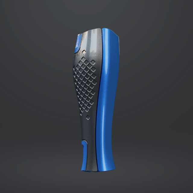 Odissey (TT) -Graphite (base) + Electric Blue (details)
