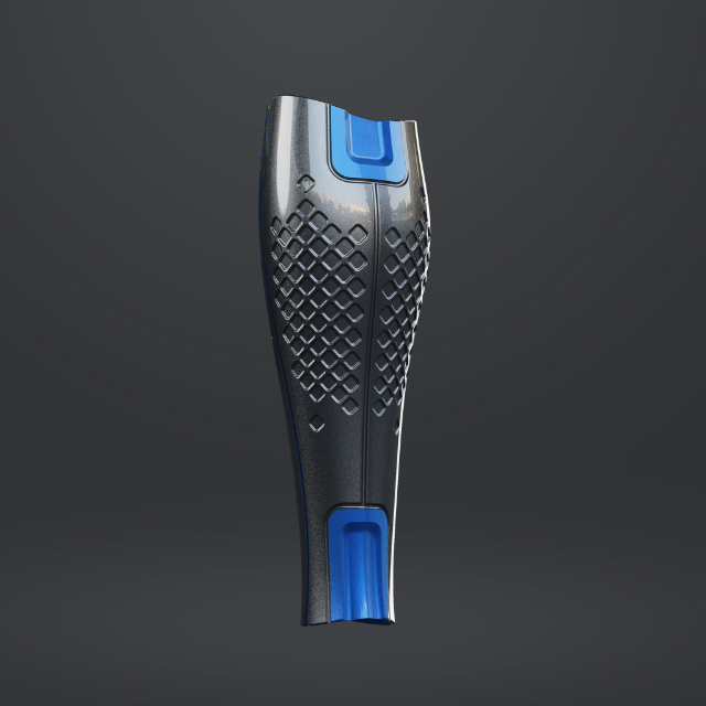 Odissey (TT) -Graphite (base) + Electric Blue (details)